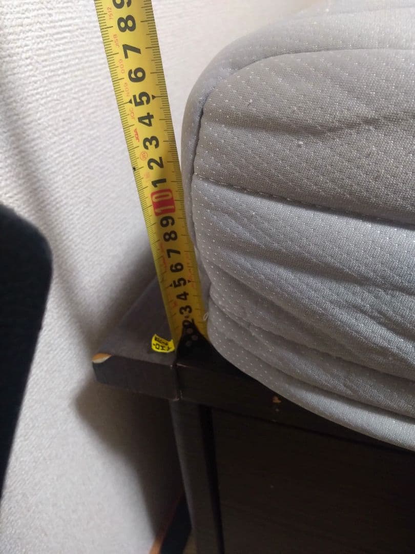 グレー マットレス付き 畳ベッド コンセント付