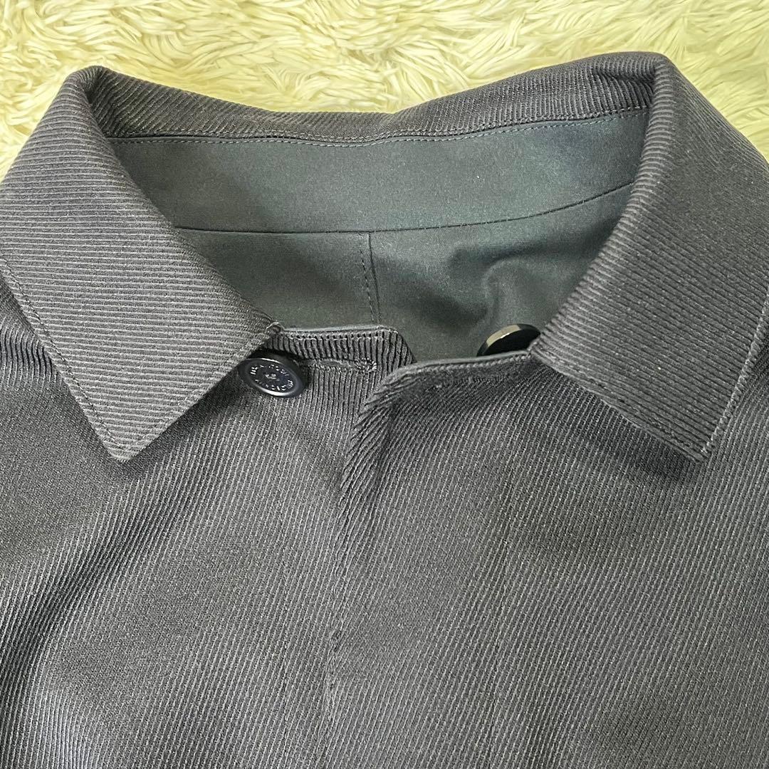 人気✨マッキントッシュ　ステンカラーコート リバーシブル　ネイビー　XL