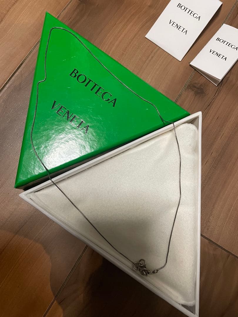 BOTTEGA VENETA チェーンネックレス　silver925