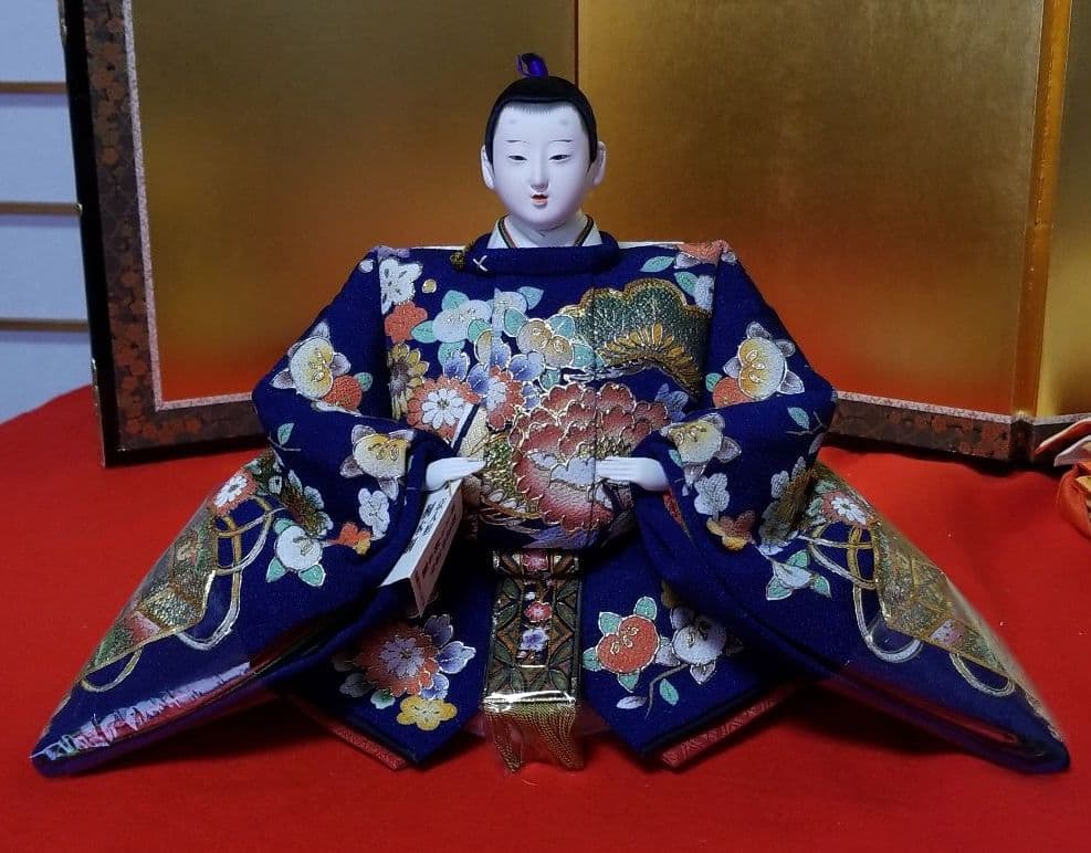雛人形　松寿作　親王飾り