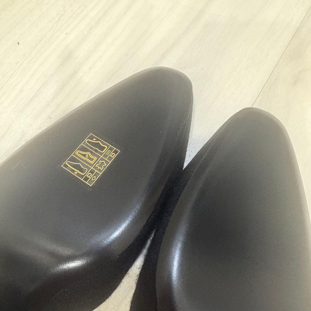 【試着のみ】CHANEL 黒 スリングバックパンプス