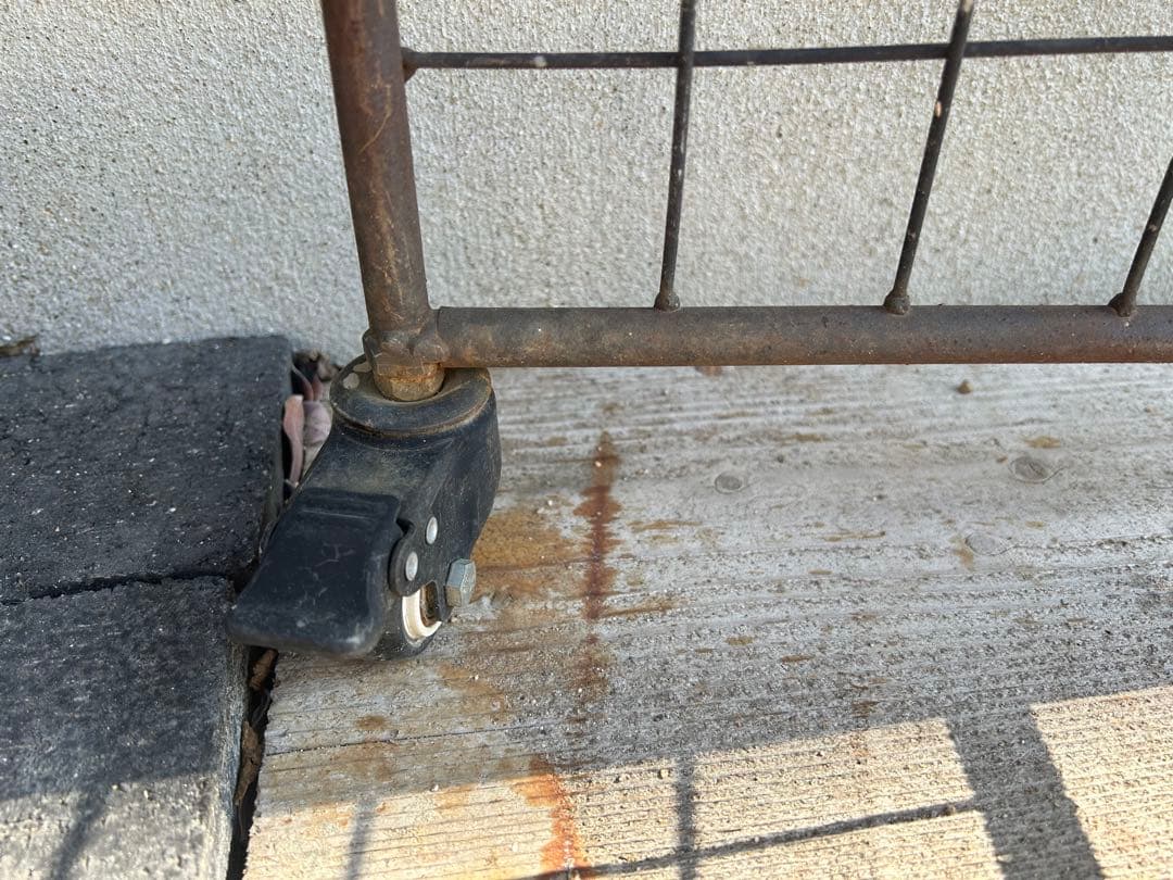 ブリキ　ガーデンラック　シェルフ