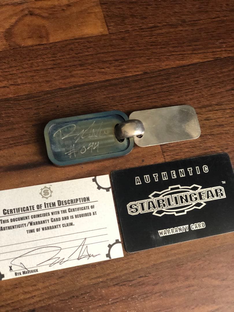 STARLINGEAR ドッグタグ ネックレス