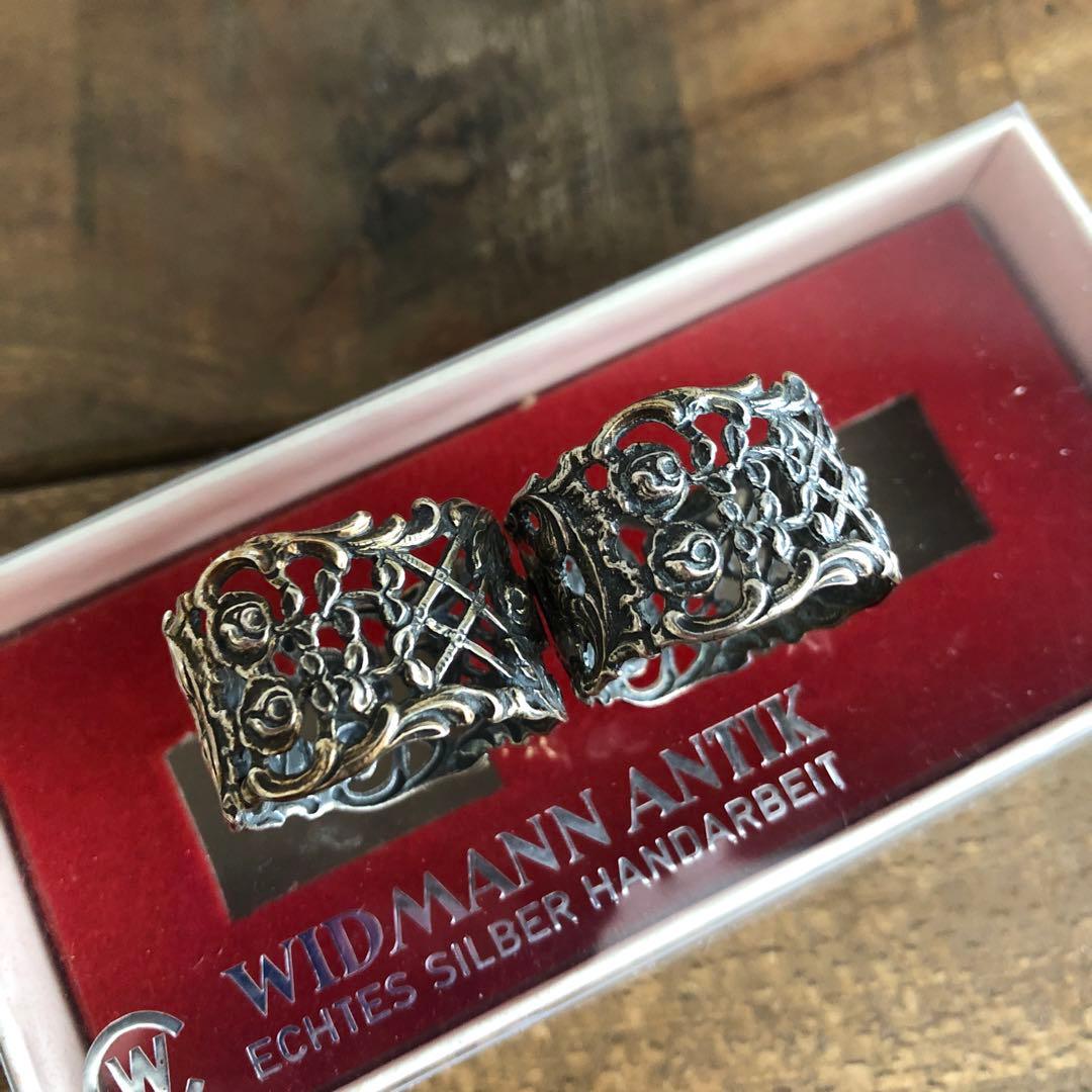 ウィドマン　アンティーク　ナプキンリング　6個セット　シルバー835 銀器