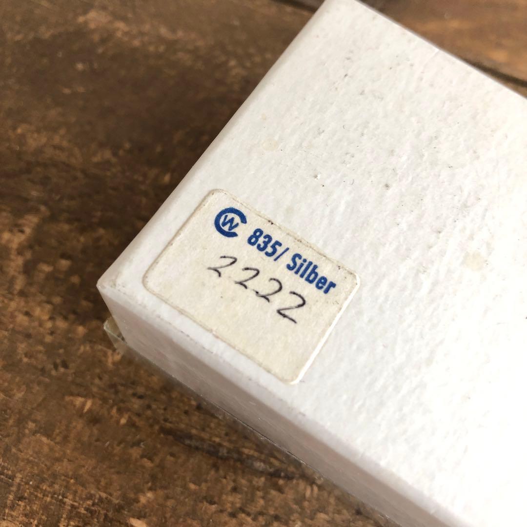 ウィドマン　アンティーク　ナプキンリング　6個セット　シルバー835 銀器