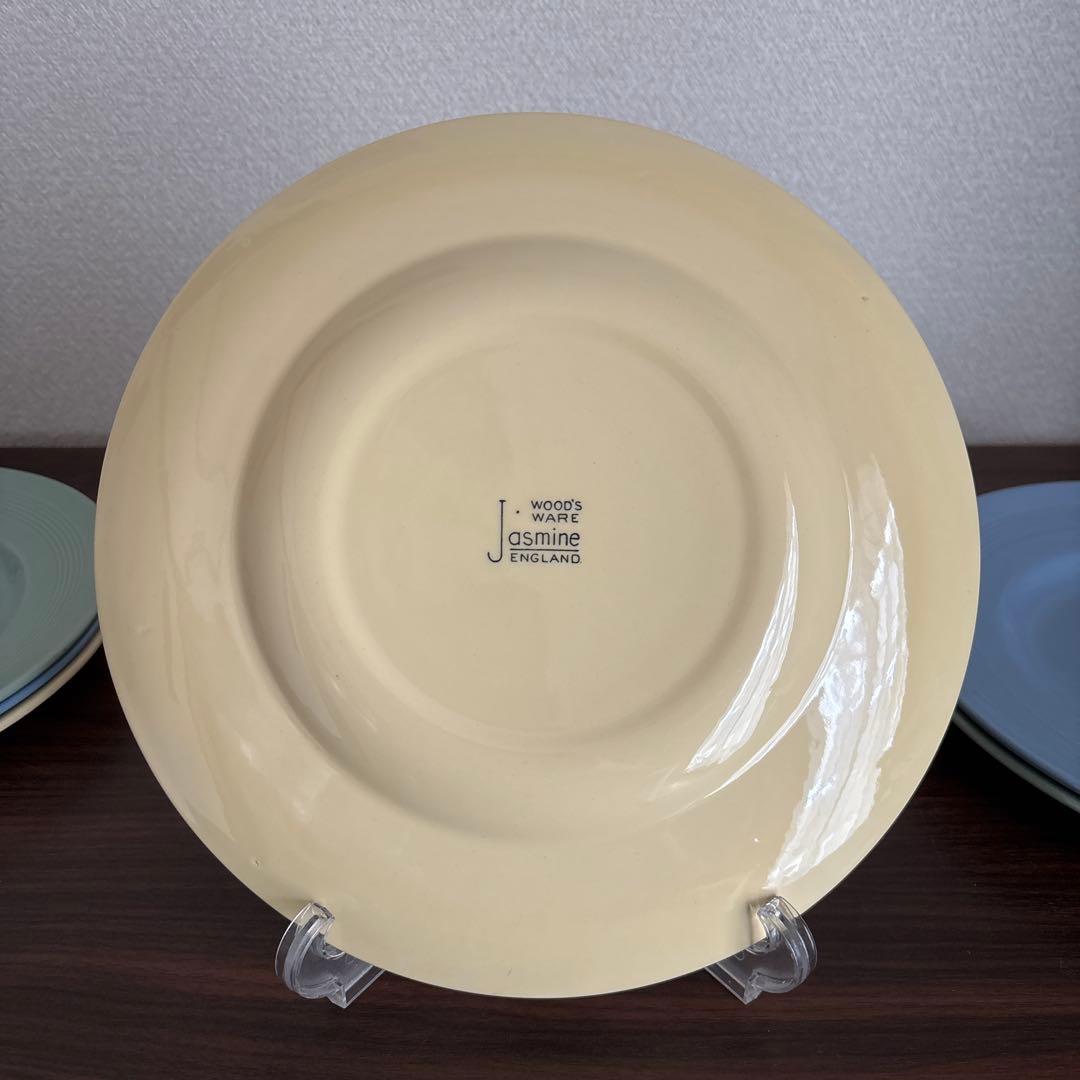 WOOD’S WARE Jasmine/Iris/Beryl プレート 小大6枚