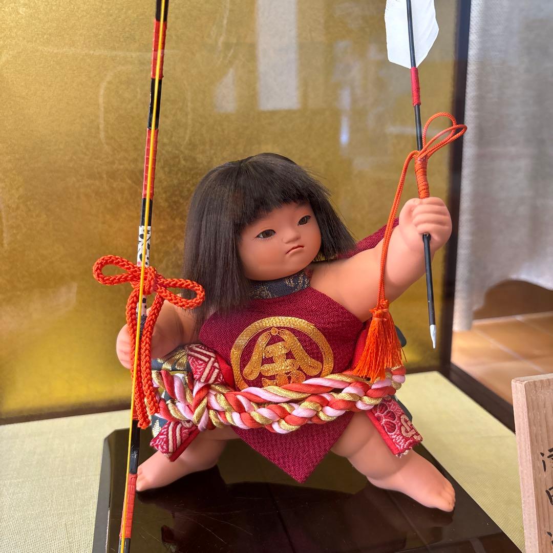 五月人形 金太郎　津田蓬生作 美品