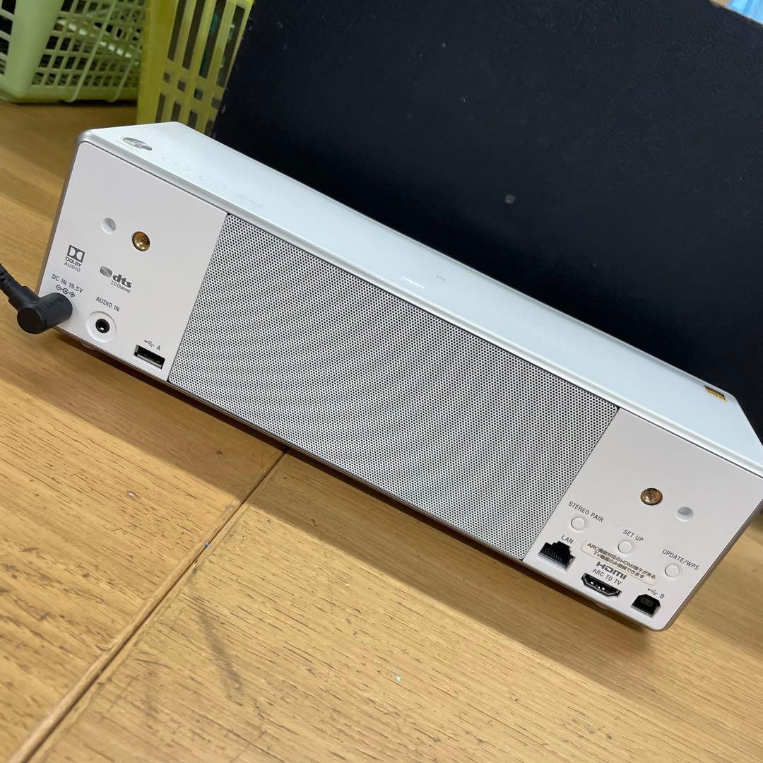 動作品 SONY SRS-ZR7 ワイヤレススピーカー 2017年製 ホワイト