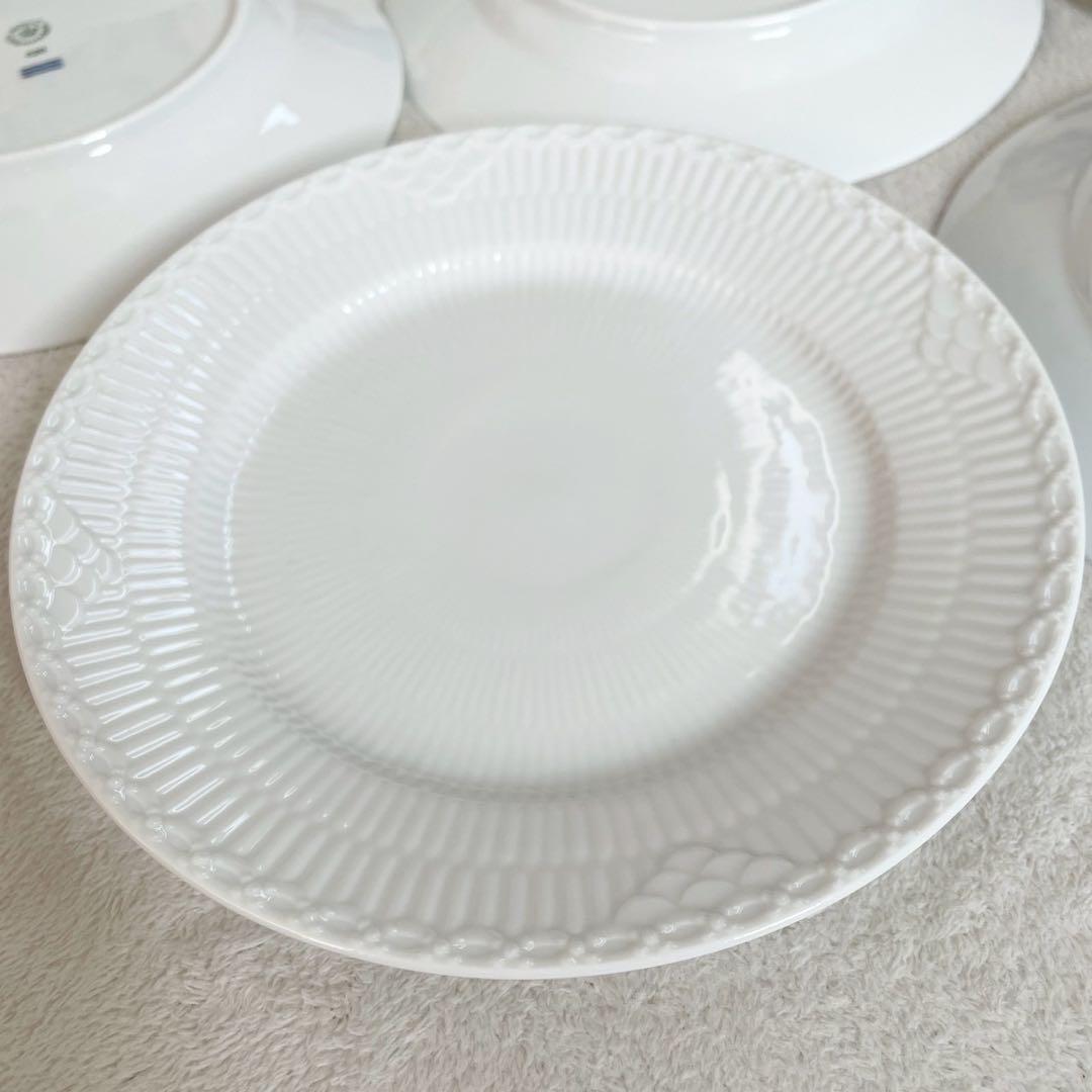 新品未使用✨ 1925 ホワイト皿　白プレート5枚
