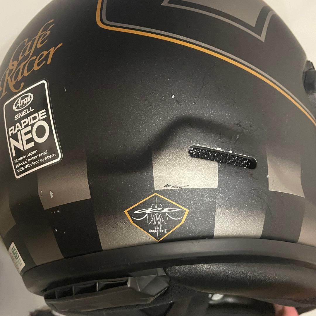 【専用出品】アライ ラパイドネオ カフェレーサー ヘルメット