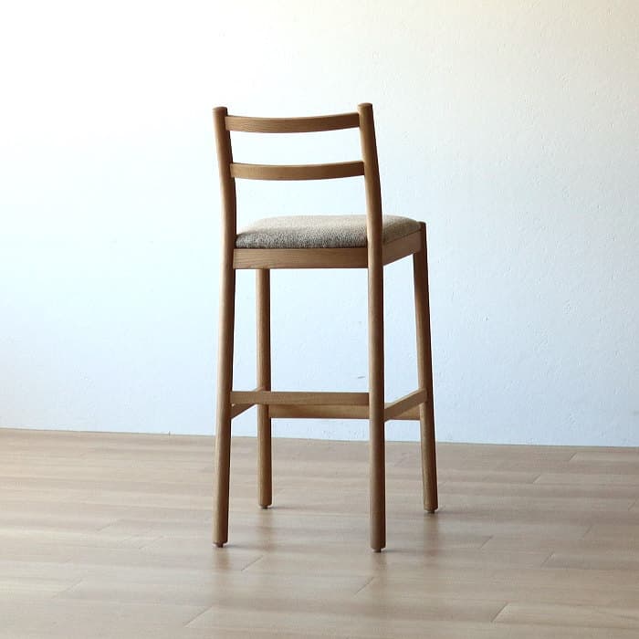 オールド 飛騨の家具 日進木工 nissin カウンターチェア ナラ材 無垢材