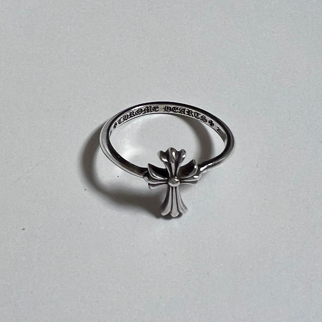 クロムハーツ/Chrome Hearts バブルガムCHクロス ピンキーリング