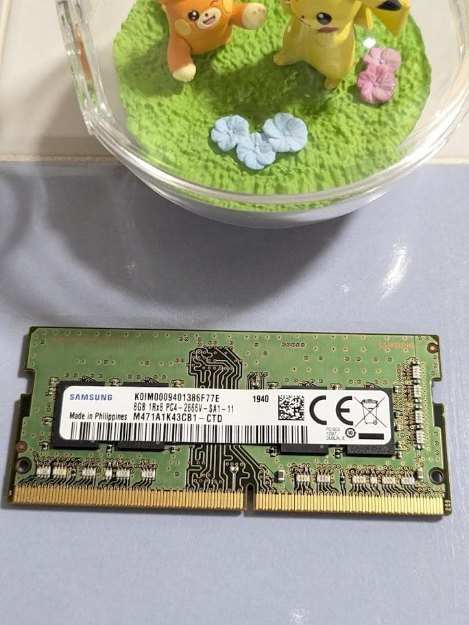 Samsung 8GB DDR4 2666MHz SO-DIMM 2枚 16GB