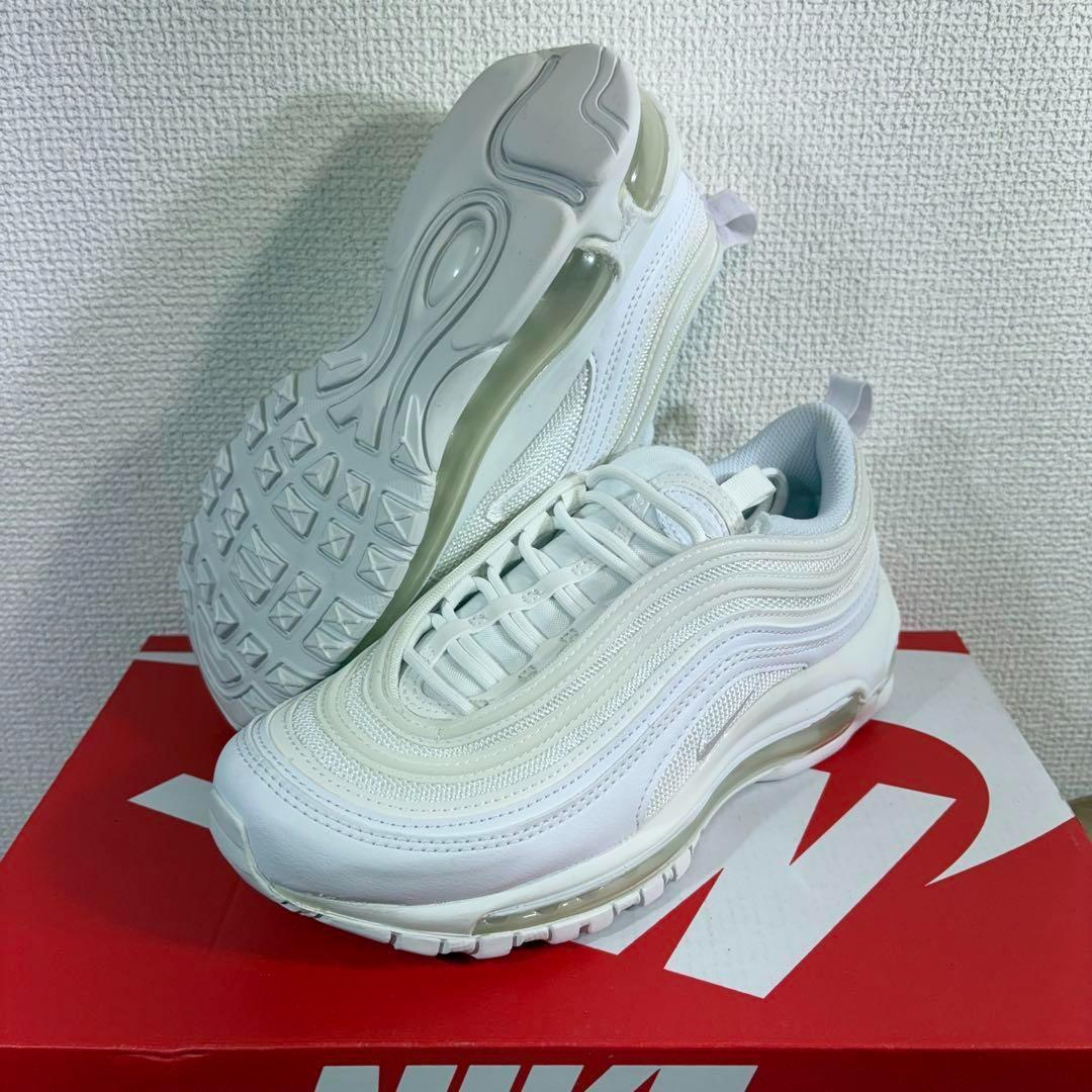 23.5cmエアマックス97 トリプルホワイト　DH8016-100