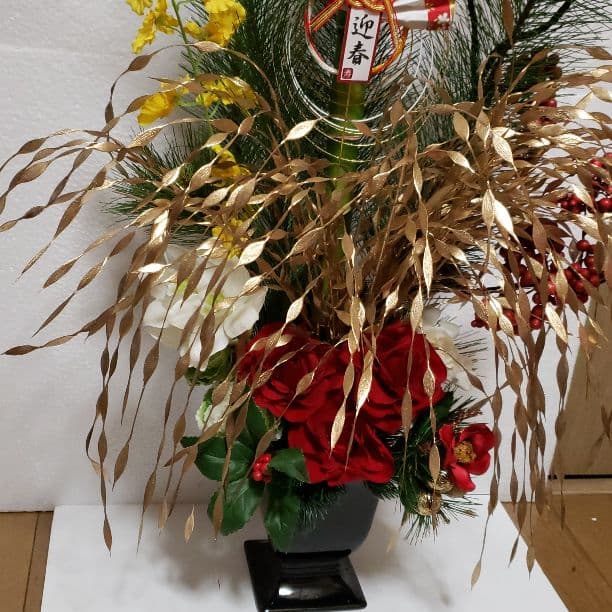 お正月プリザーブドフラワー
