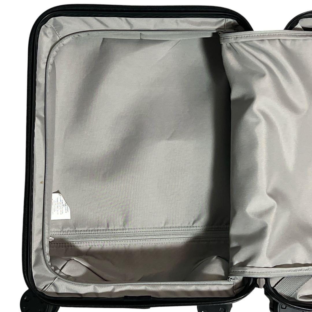 極美品 無印良品 MUJI バーを自由に調節できるハードキャリーケース 20L