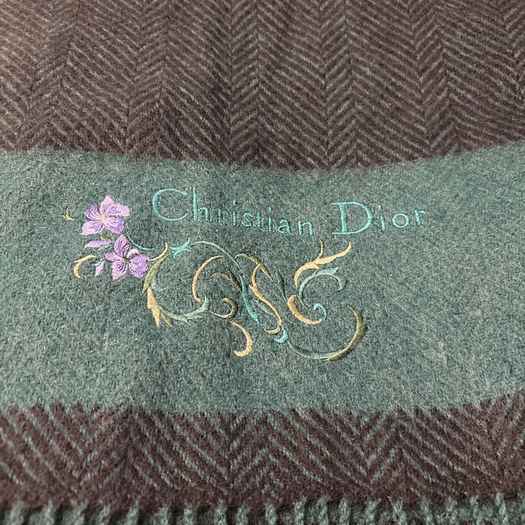 ★希少品★Christian Dior ひざ掛け ブランケット 値下げ可