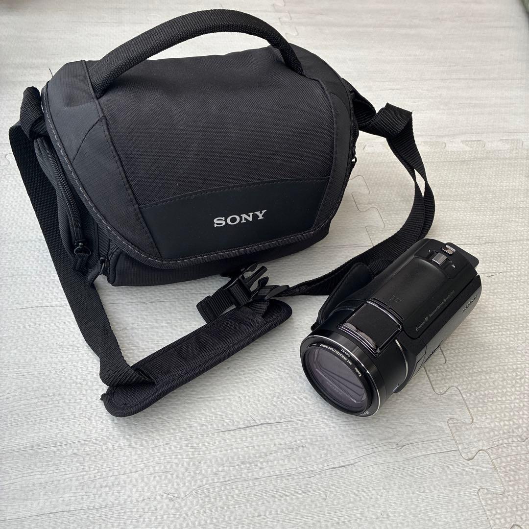 SONY ビデオカメラ 本体 ZEISSレンズ付き