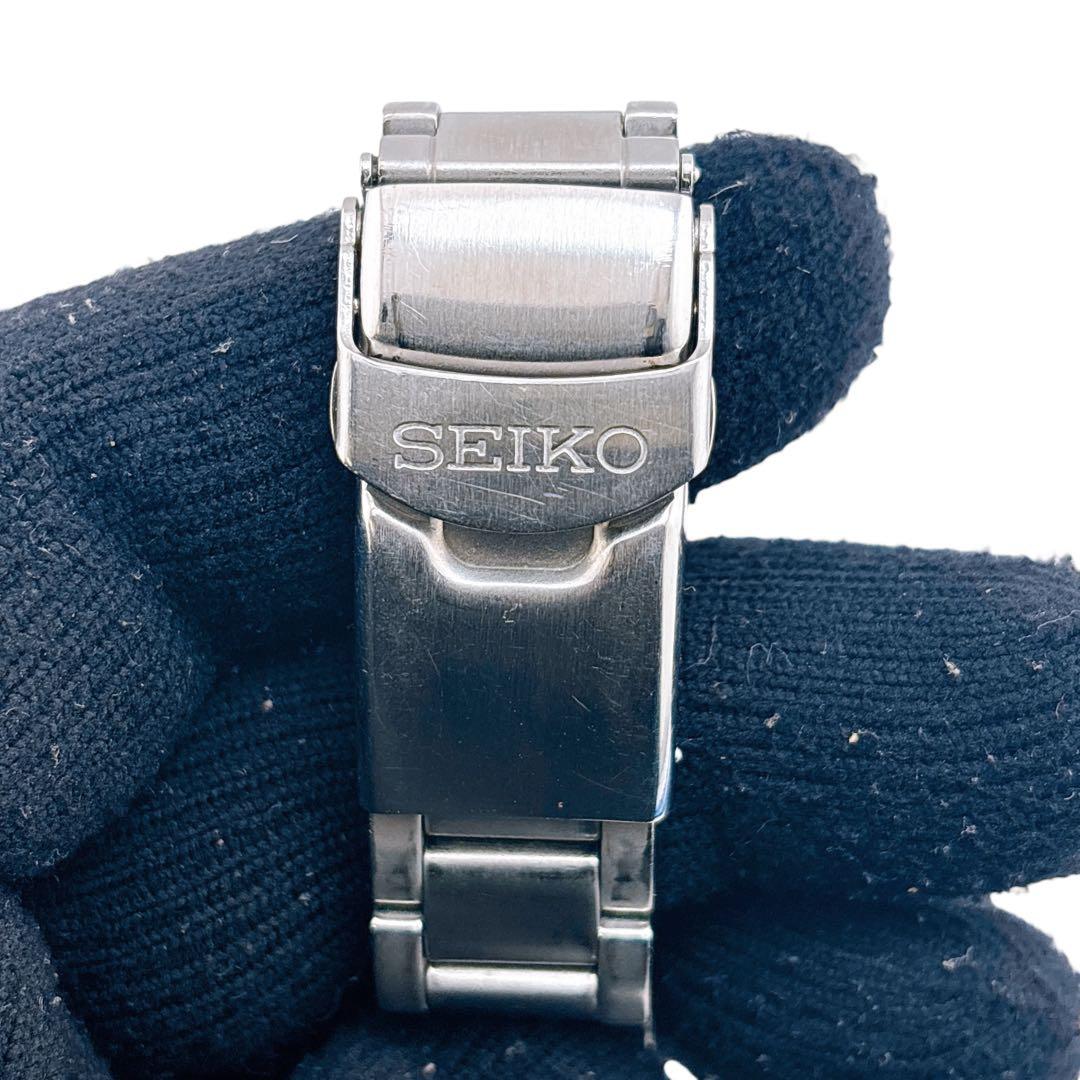【稼働】 セイコー 腕時計 スピリット 7N42-8260 デイト 純正ベルト