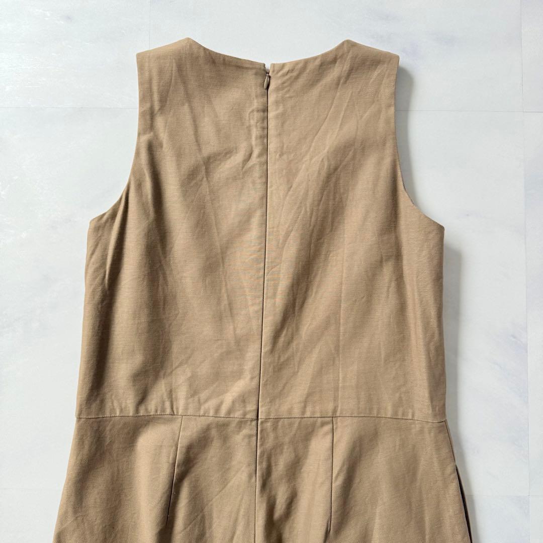 かぐれ　サロペット　オールインワン　コットン100% ベージュ