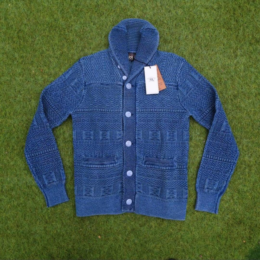 ト*シ様 RRL インディゴショールカラーカーディガン XS　未使用品