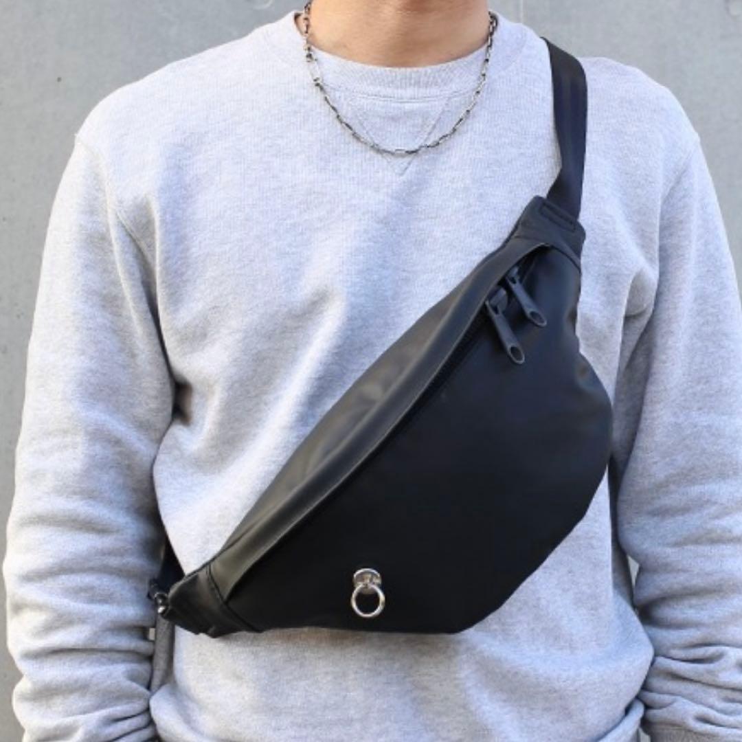 jam  made エシカルレザー ミニ ウエストポーチ ボディバッグ