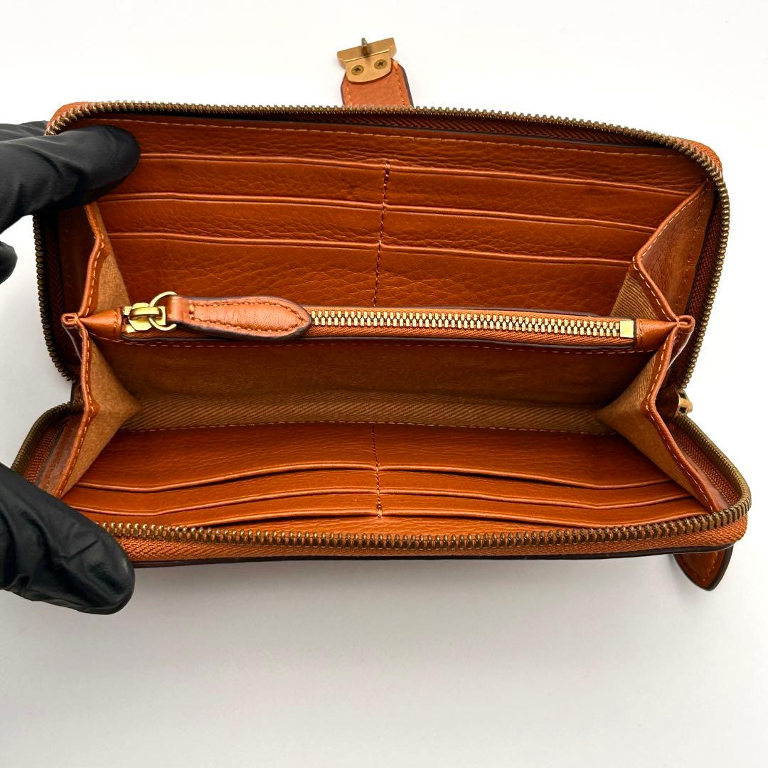 ✨極美品✨ ラルフローレン 長財布 ラウンドファスナー 高級 レア 希少性大