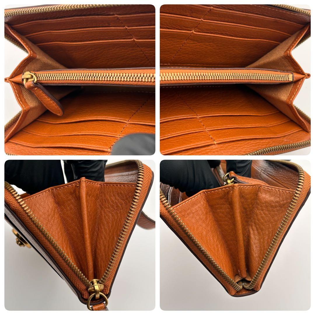 ✨極美品✨ ラルフローレン 長財布 ラウンドファスナー 高級 レア 希少性大