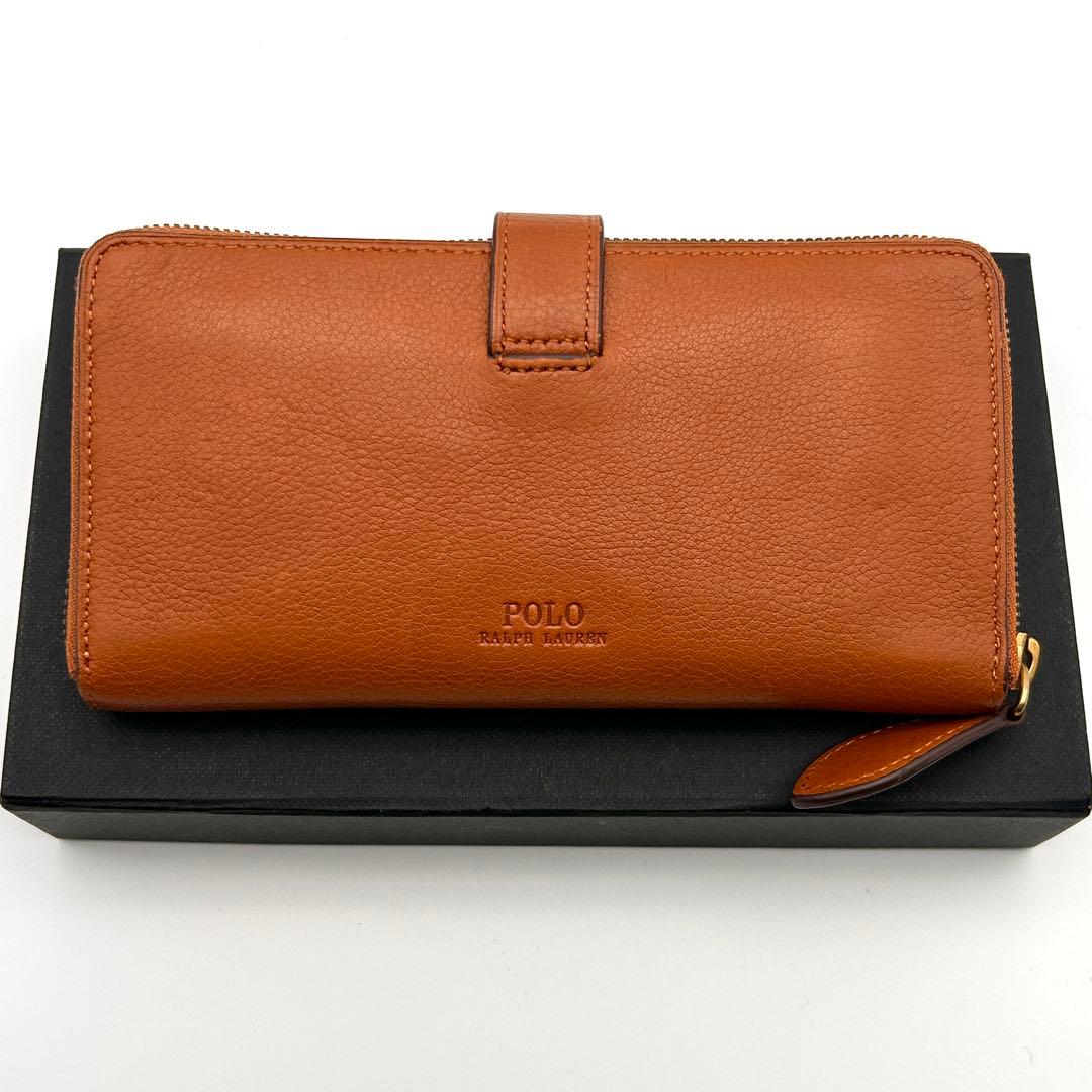 ✨極美品✨ ラルフローレン 長財布 ラウンドファスナー 高級 レア 希少性大