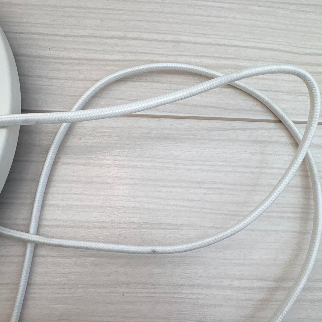 【美品】IKEA NYMÅNE ニーモーネ フロアランプ　ホワイト　LED電球