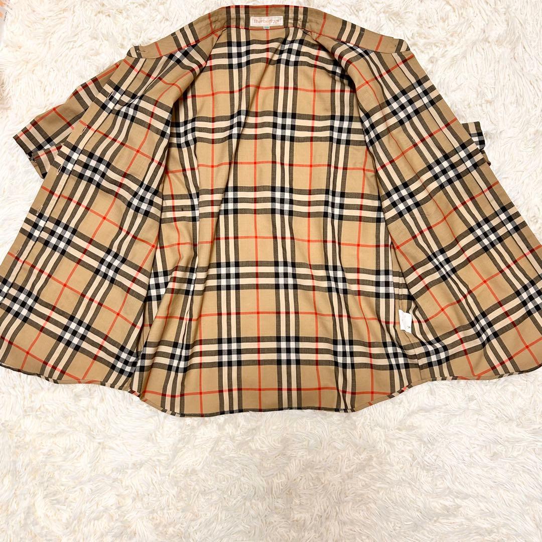 BURBERRY 半袖シャツ ノバチェック 総柄 大きいサイズ ヴィンテージ