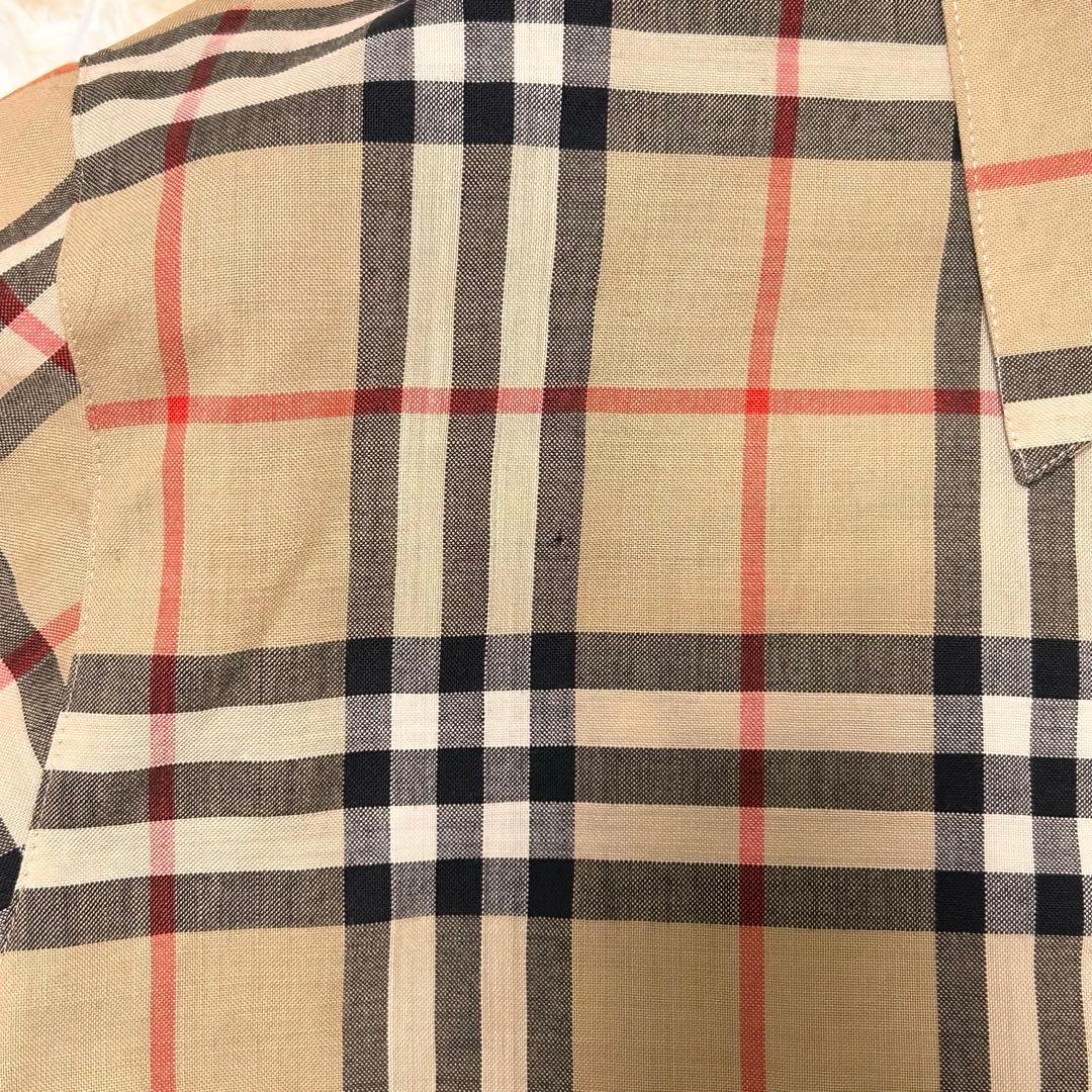 BURBERRY 半袖シャツ ノバチェック 総柄 大きいサイズ ヴィンテージ