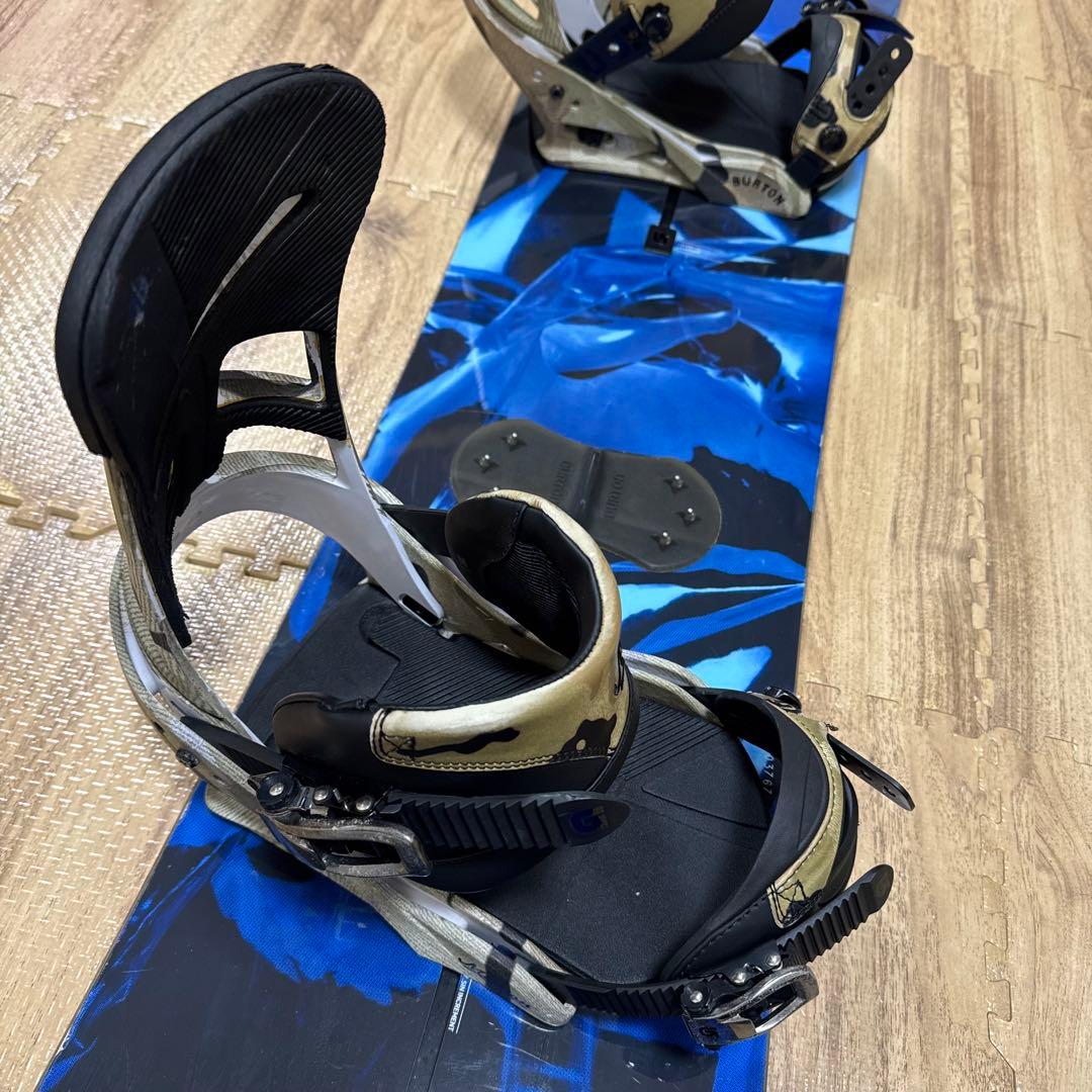 2点セット BURTON CLASH 151cm ビンディング グラトリ 初心者