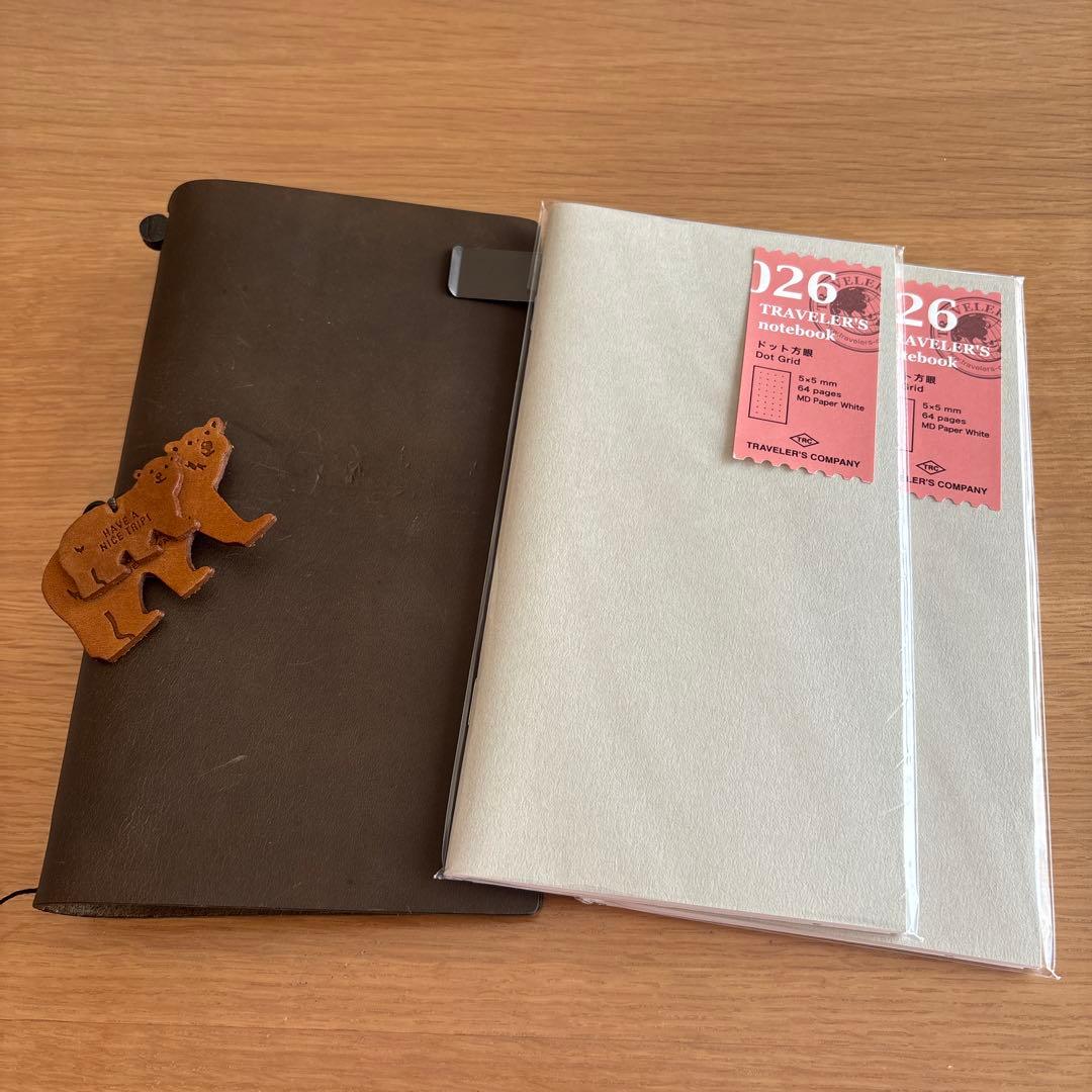 トラベラーズノート　オリーブ