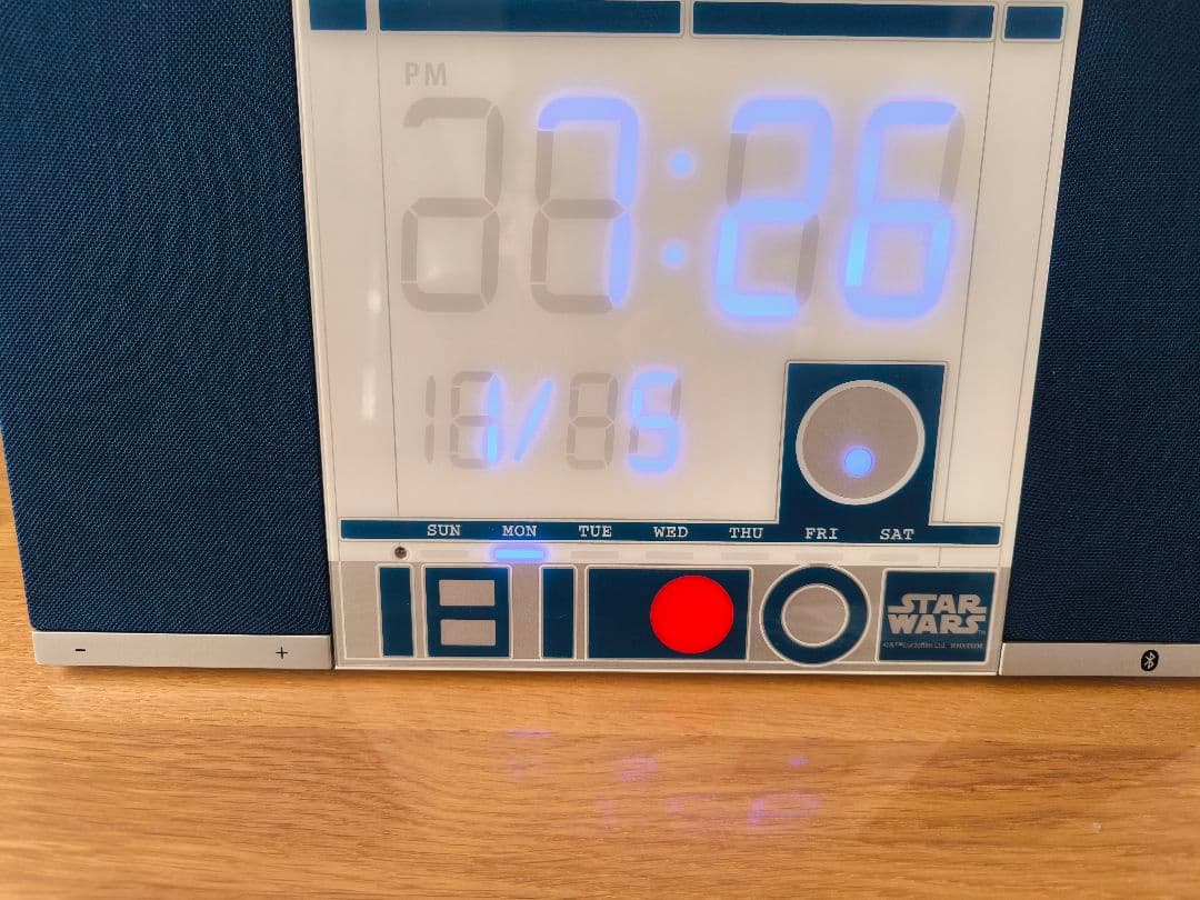 中古 リズム時計 限定200台 TOKIOTO R2-D2 8RDA71MC04