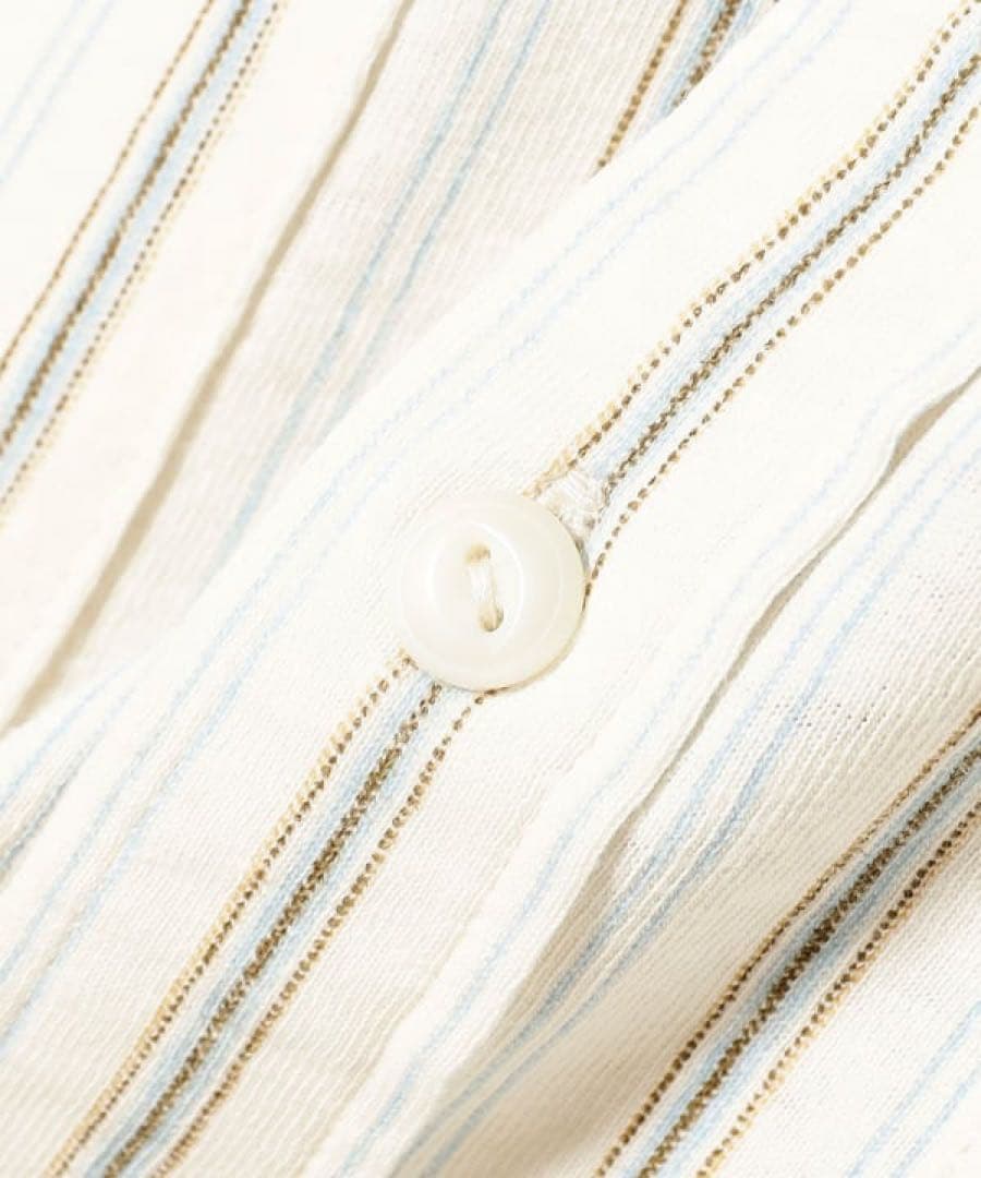 【美品！】RRL Striped Linen-CottonJerseyShirt