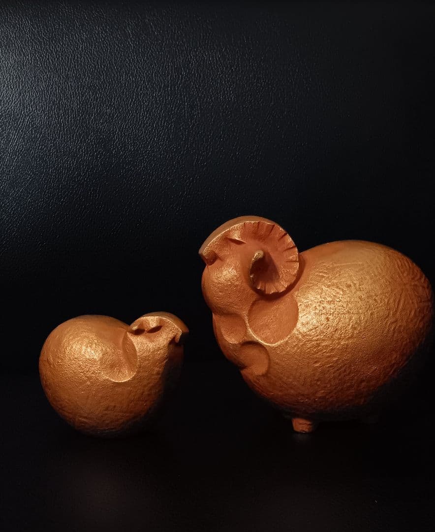 sotaro saegusa 作 昭和レトロ ヴィンテージ 置物 縁起物