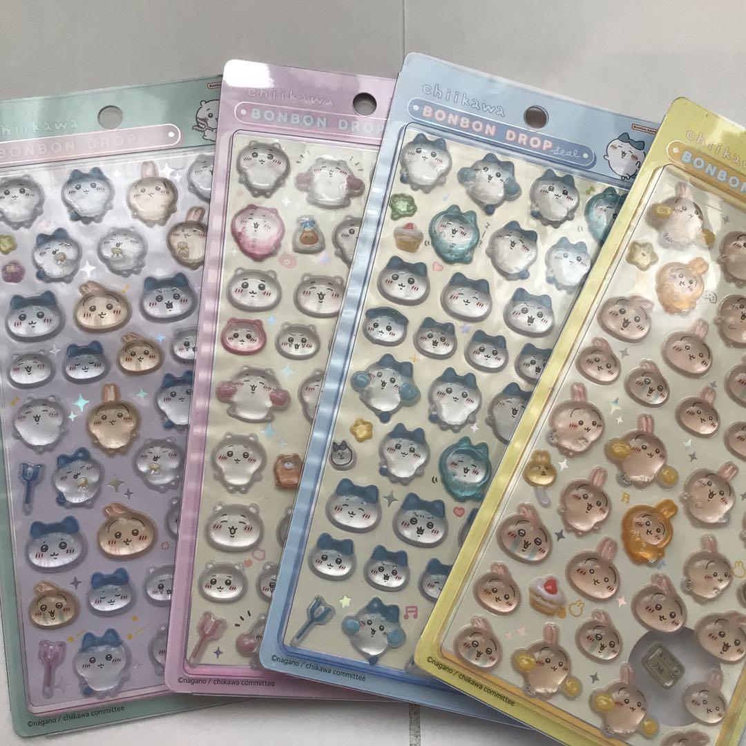 正規品　ボンボンドロップシール　ちいかわ第1弾　4種セット