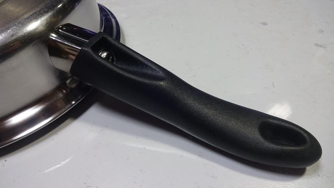 格安！Amway／アムウェイ クィーンクック 大・中フライパンセット 蓋付き