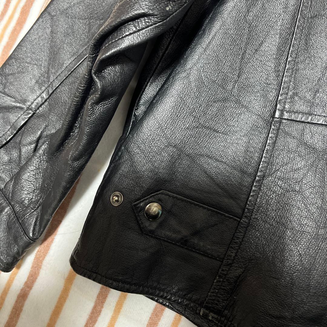 90s ST JOHN'S BAY セントジョンズベイ レザー