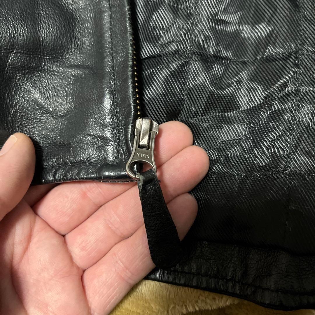 90s ST JOHN'S BAY セントジョンズベイ レザー