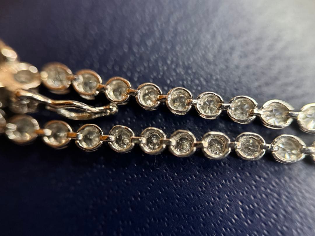 ジュエリーツツミ/1.0ct/PT850/テニスブレスレット