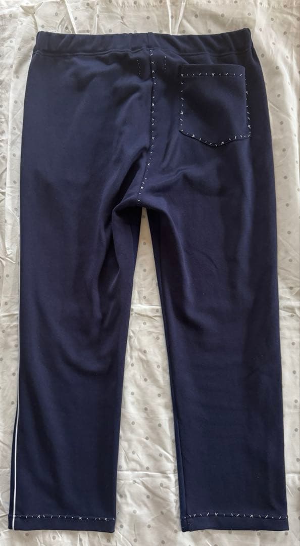 keisuke kanda 手縫いのジャージ 紺