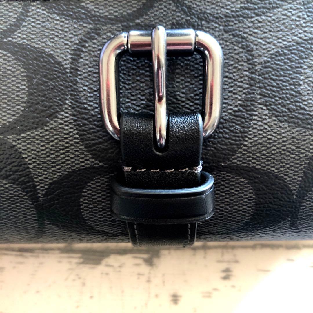 コーチ 腕時計ケース COACH /トラベル/キャンバス レザー/極美品