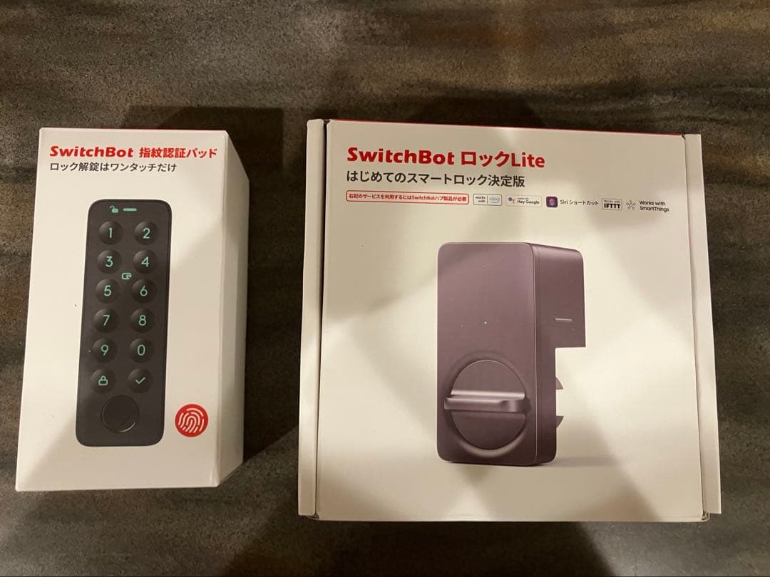 【未使用】SwitchBot ドアロックLite 指紋認証セット