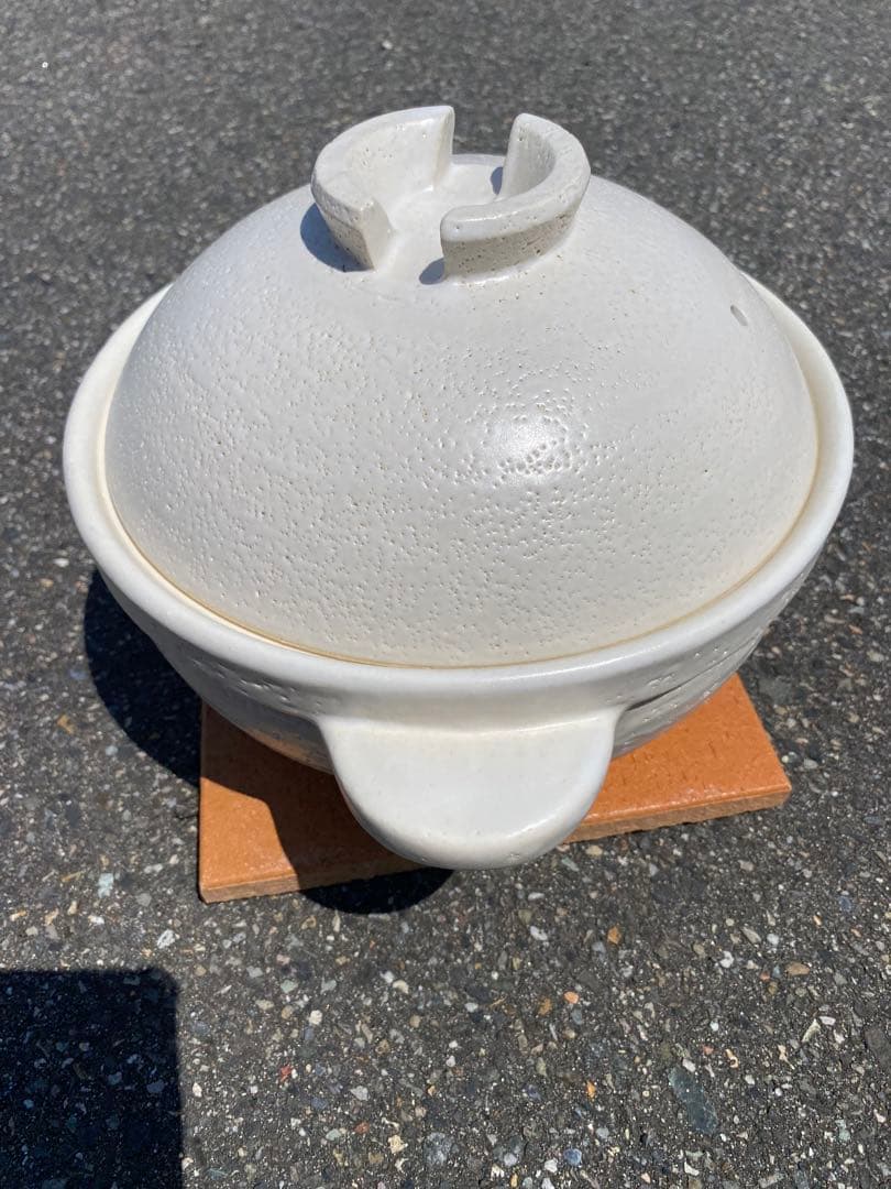 長谷園 かまどさん3合炊き 鍋敷き付き プレミアカラー