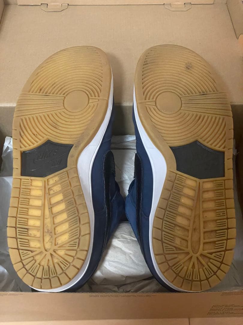 靴 NIKE SB DUNK LOW ORANGE LABEL OBSIDIAN