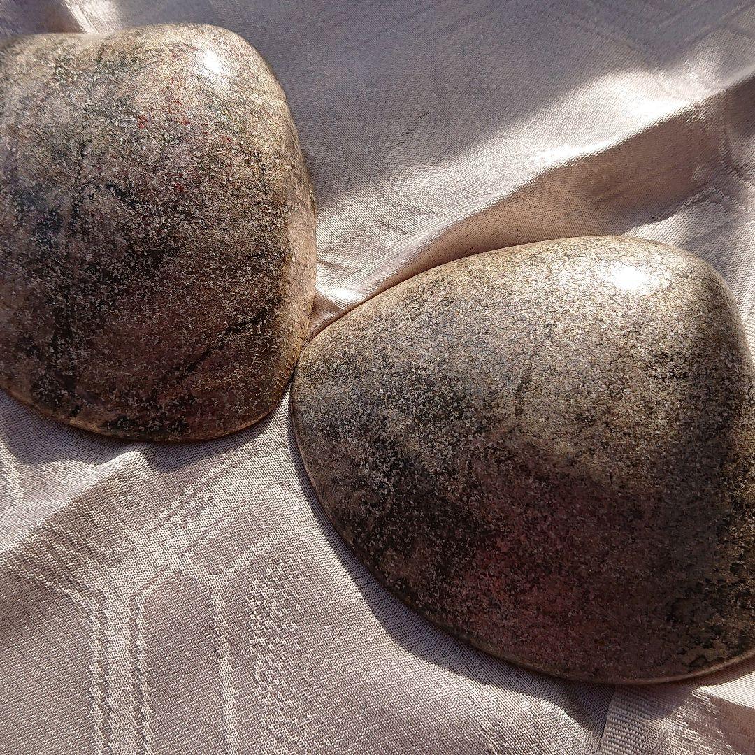 骨董 金箔工芸「貝合わせの香合」松鶴蒔絵