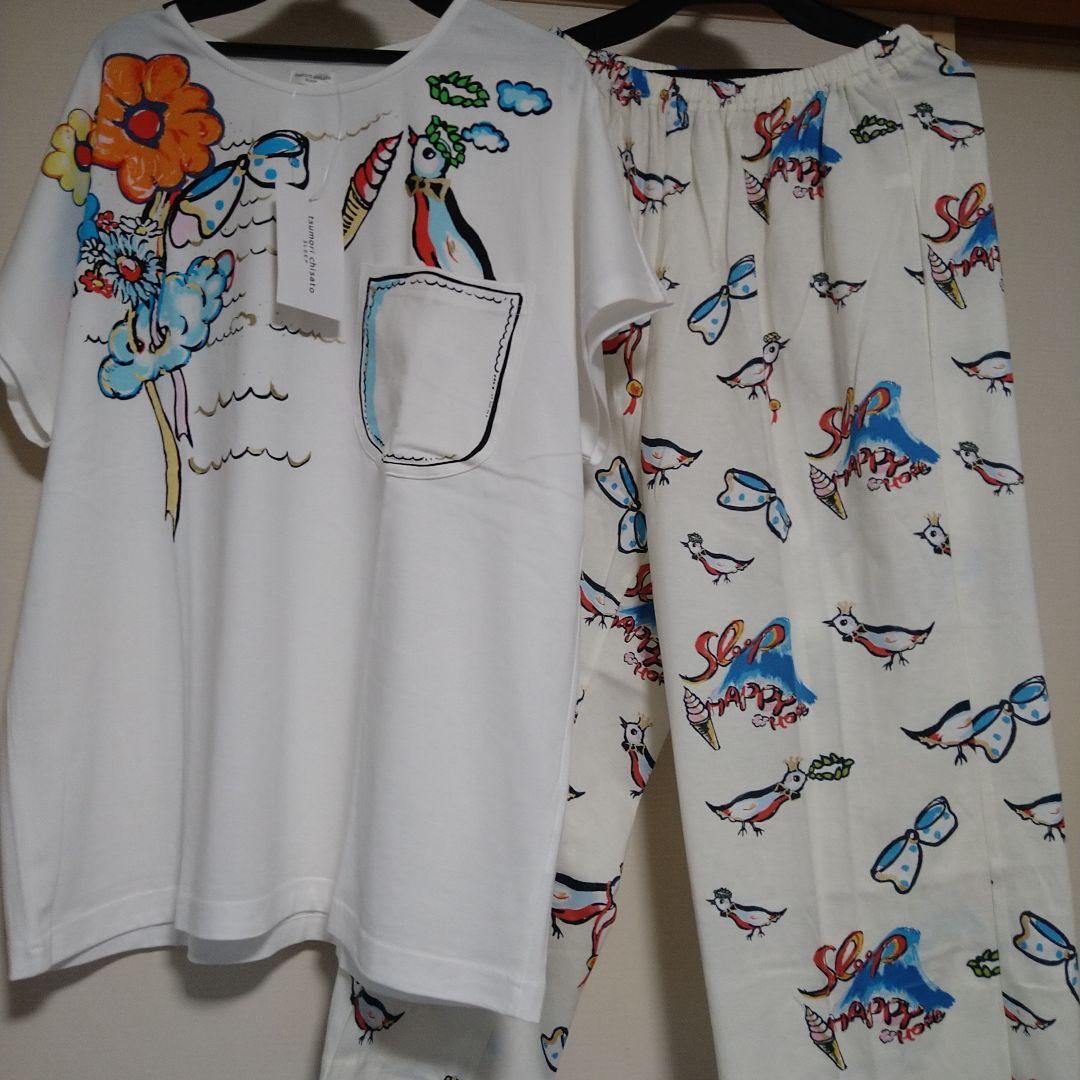 ツモリチサトスリープ　パジャマ　バード　鳥