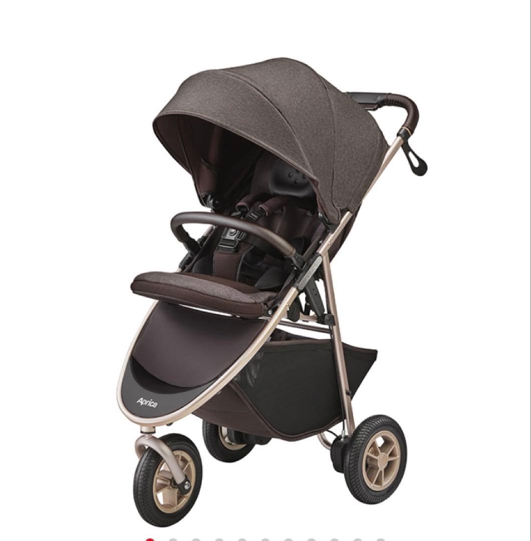 Aprica ベビーカー アップリカ　スムーヴ　プレミアム　レインカバー付き